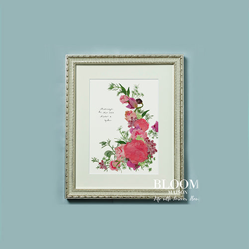 生花の押し花加工 エクラ・アートスタイル