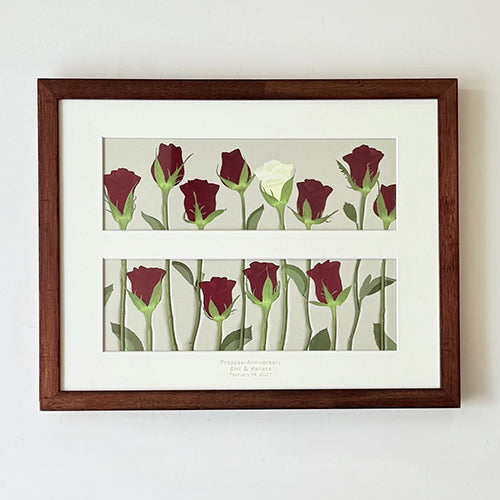 生花の押し花【ダブランチ】Large