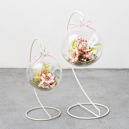 【春限定】ゆらゆら揺れるさくらのソラフラワーガラススタンド
