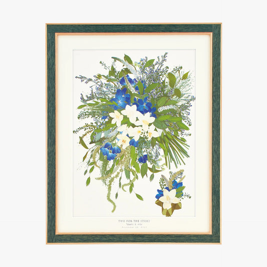 生花の押し花加工 スタンダード アフターブーケ