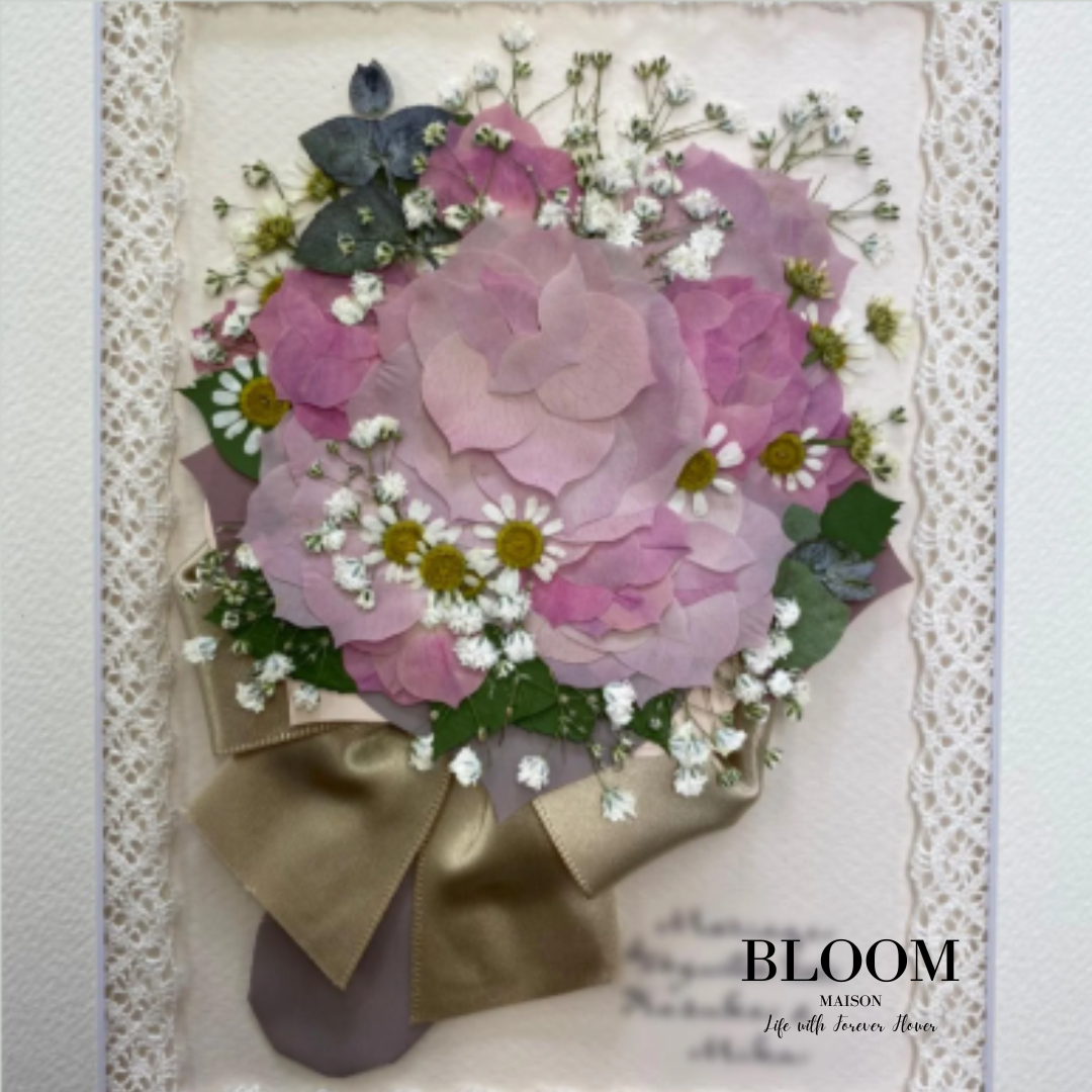 生花の押し花加工 プティ
