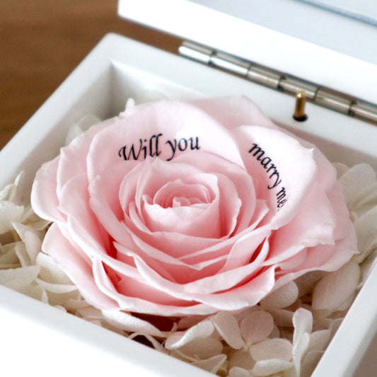 ミニ高級オルゴールボックス_ピンク