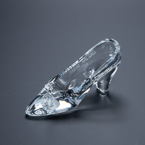 名入れ彫刻 シンデレラの靴 クリスタルガラス