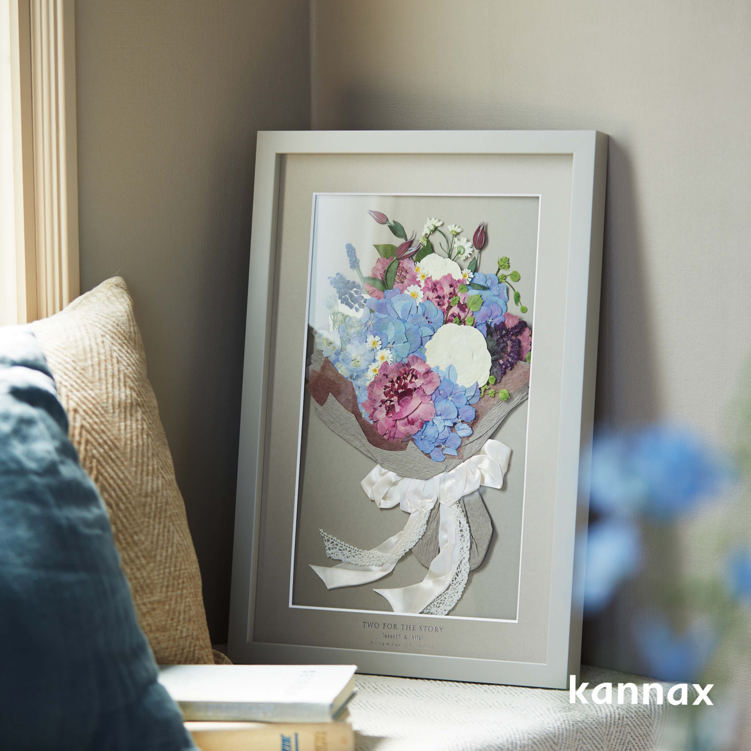 生花の押し花加工 アーバン アフターブーケ – パティスリーフラワー