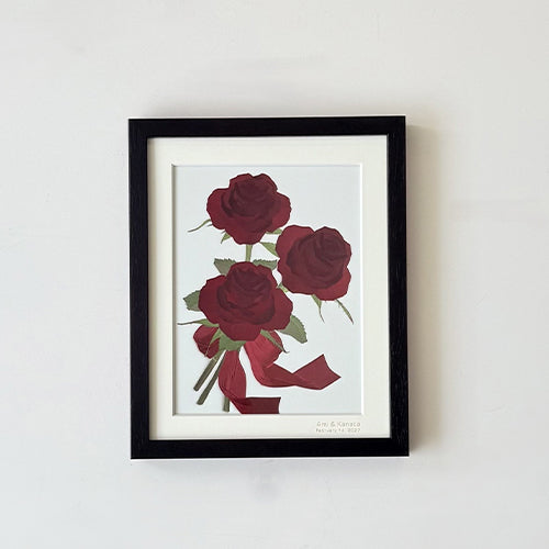 生花の押し花【ダブランチ】EX small