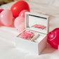 ホテルでプロポーズ Special高級オルゴールジュエリーBOX ≪Dピンク≫+フラッグ装飾セット