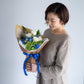 花びらメッセージ ”生花”季節のブーケ_ブルー