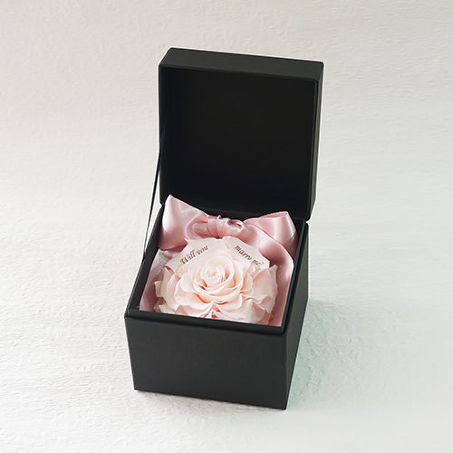 ボックスフラワー ROSE BOUTE ブラックBOX