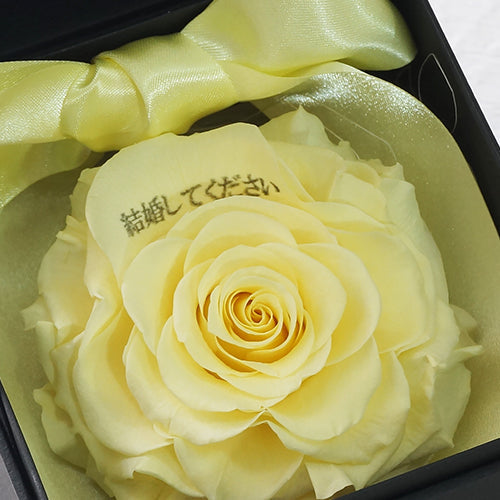 ボックスフラワー ROSE BOUTE ブラックBOX